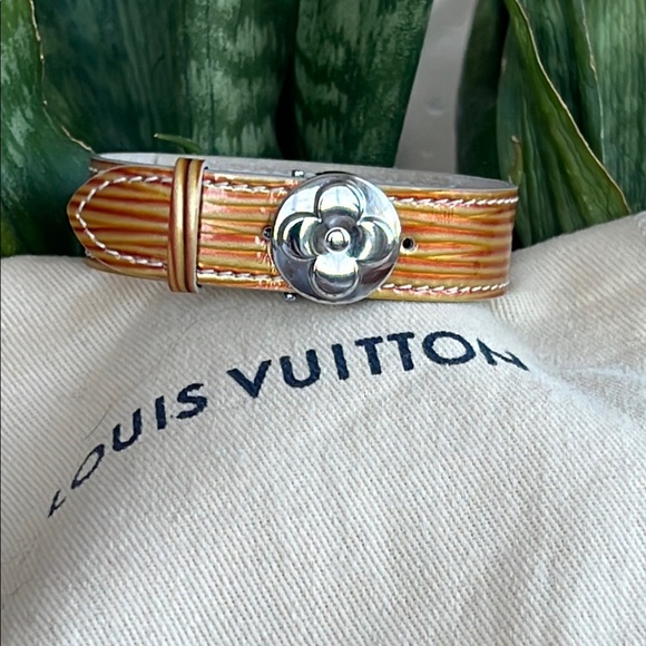 Louis Vuitton Leather Bracelet